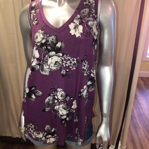 NWT Freeloader sleeveless print tank